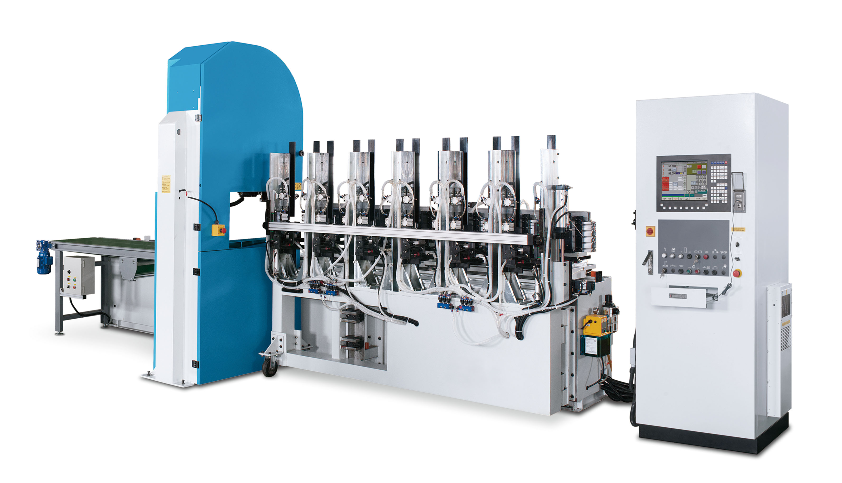 Sierra de cinta CNC con avance automático GB-020F