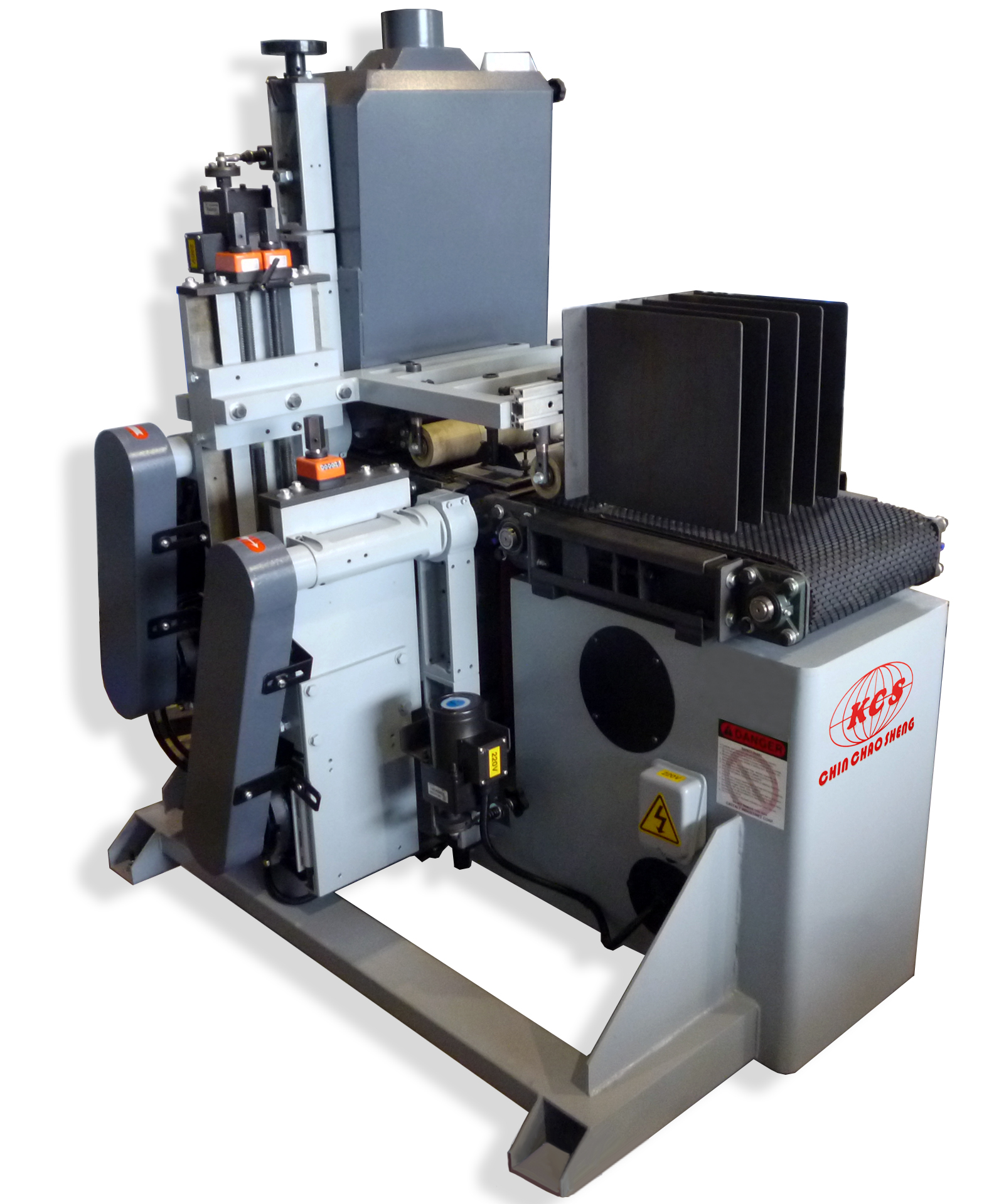 Lijadora horizontal de alimentación automática GB-916-F2R-12-UD