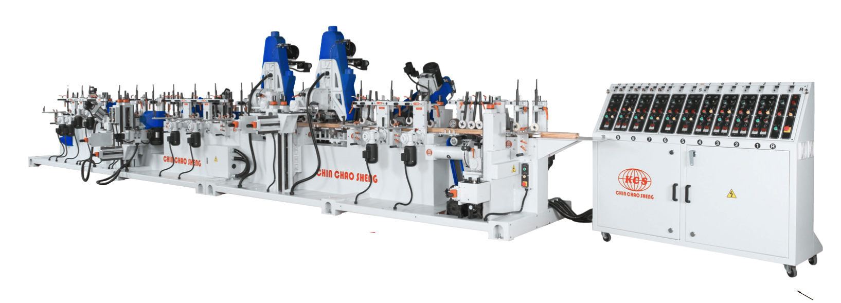 Lijadora de perfiles de 4 lados GB-580PA5FT