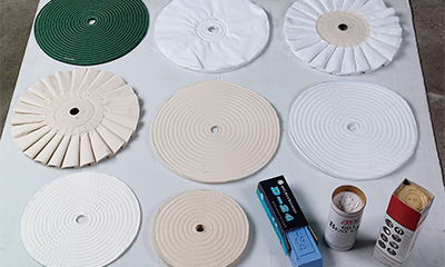 Ruedas para pulir ropa